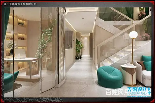 沈阳美容院装修设计，品质保证，辽宁天赐装饰 - 图片 4