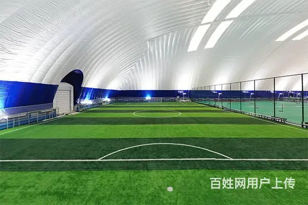 大跨度气膜综合馆，羽毛球气膜馆，充气式建筑施工 - 图片 5