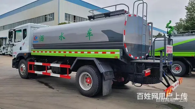 加装前冲后洒雾炮车  东风D9多利卡12吨洒水车  二手洒水 - 图片 7