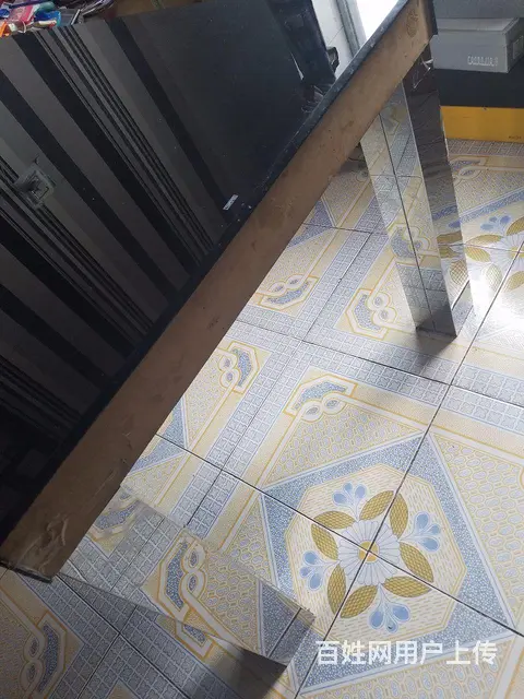 便宜转大理石镜面大饭桌餐桌，桌子 - 图片 4
