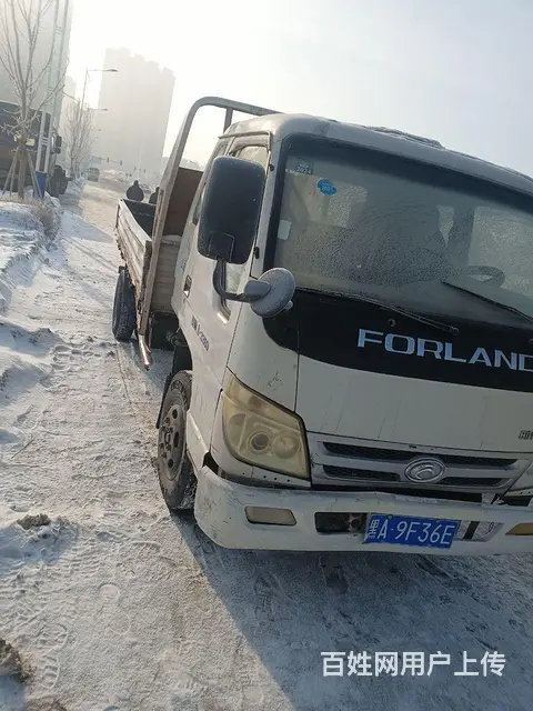 2014年排半3米85平板小货车，转向助力气刹车， - 图片