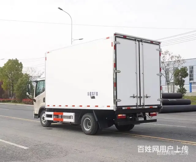 西充 解放4米2蓝牌冷藏车、肉钩车价格是多少一台 - 图片 2