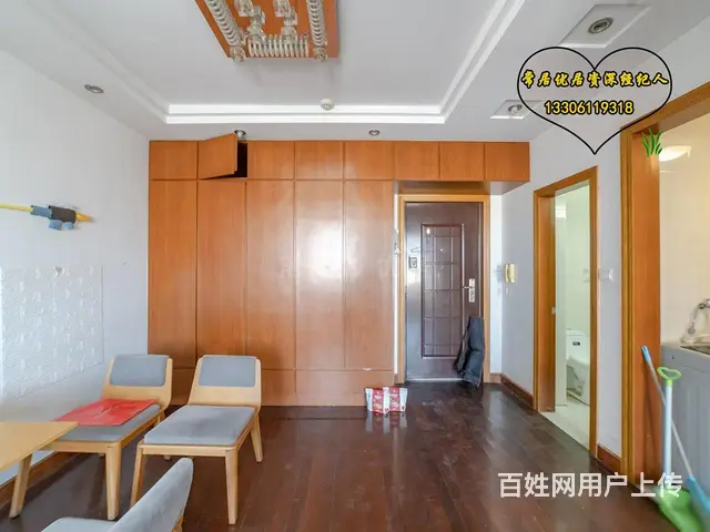 新出博小北郊电梯房怡康花园一室一厅自住出租上-学都 - 图片 3