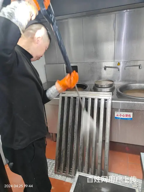 昆山学校食堂油烟机净化器清洗风机清洗厨净价低 - 图片 2
