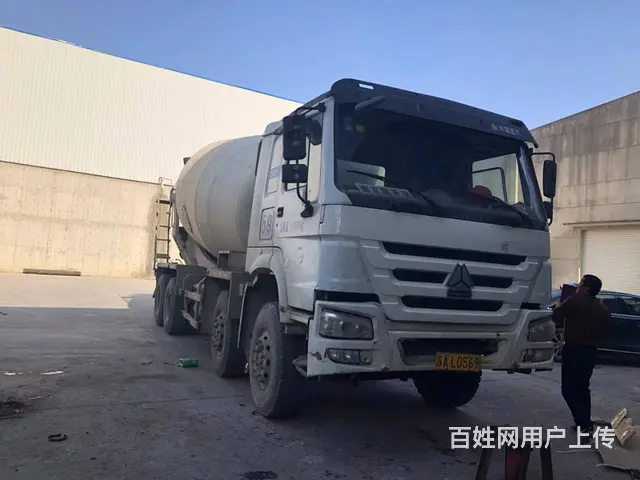 江淮豪沃13年6月份车，前2后八搅拌罐，12方 - 图片 1