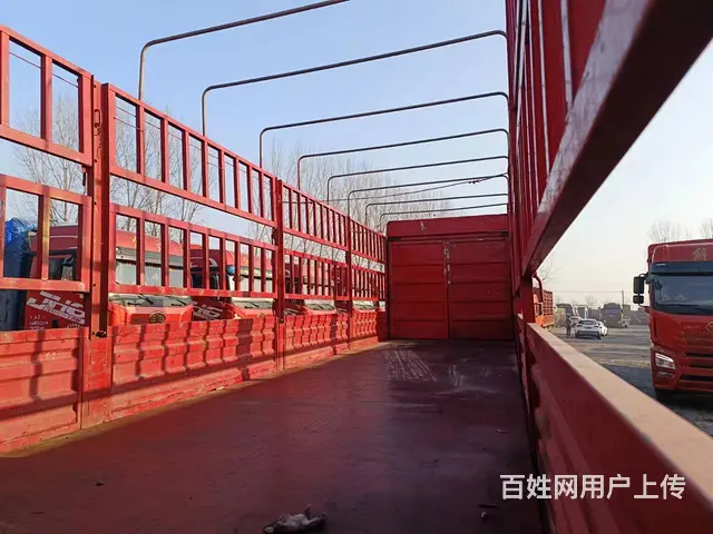 出售二手9.6米高栏东风天龙KL前四后四国六300 - 图片 5