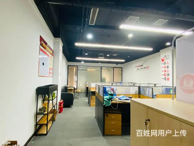 文三路地铁口，精装修139方办公室出租，物业直租，采光好 - 图片 5
