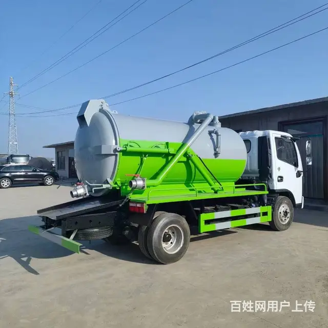 二手吸粪车价格蓝牌吸污车二手小型吸粪车三轮吸粪车 - 图片 5