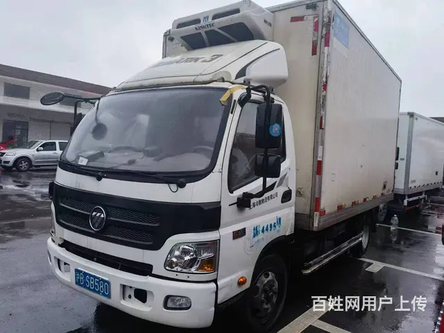17年福田欧曼4米2冷藏车，价格便宜 - 图片 1