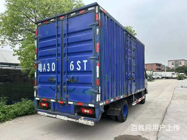精品2014年国4奥铃CTX单排双轮4米8厢式货车 - 图片 3