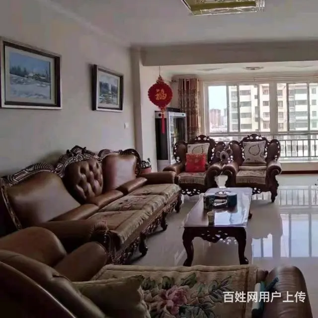 实木真皮沙发 - 图片 2