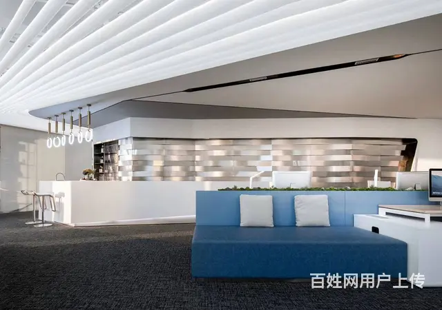 淄博张店办公空间设计效果图 - 图片 5