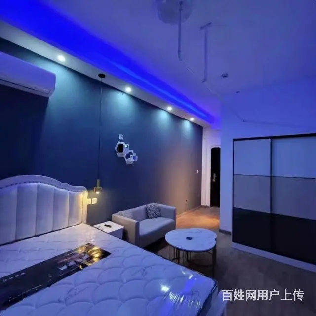 玉兰花园精装修单身公寓出租家具家电齐全，拎包入住，欧式风格， - 图片 10