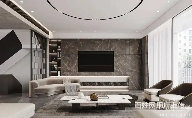 别墅装修 现代极简风格案例赏析 - 图片 2