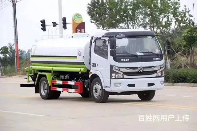新款10方东风抑尘洒水车 简单实用 - 图片 1