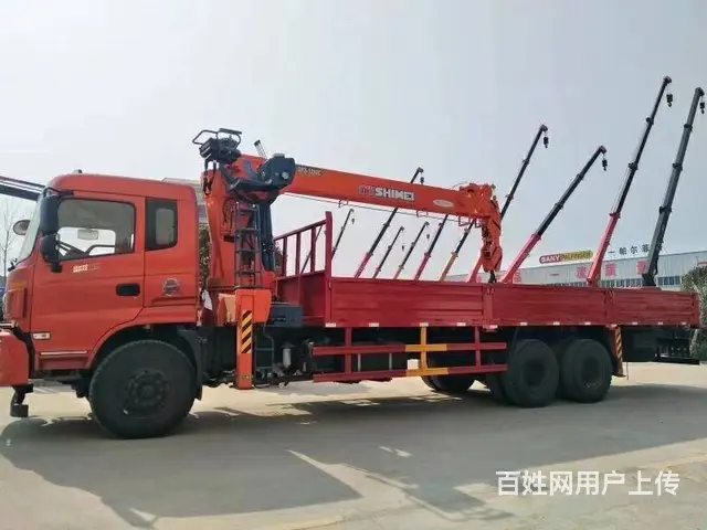 东风后八轮石煤12-14吨随车吊 厂家有现车 - 图片 5