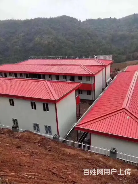 活动板房 临建活动房 彩钢夹芯板材厂家-润华亿隆 - 图片 5