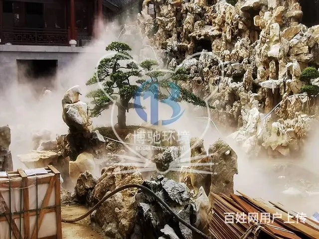 售楼部喷雾造景/喷雾专家经验丰富/博驰免费设计 - 图片 5