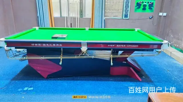 邵东县独牙款台球桌钢架桌球台包上门安装 - 图片 6