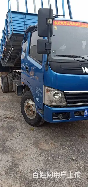 16年奥驰平板货车，4.8米，蓝牌，带自卸 - 图片 2