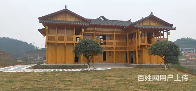 四川成都茶楼装修中式实木花格窗实木雕花门 - 图片 4
