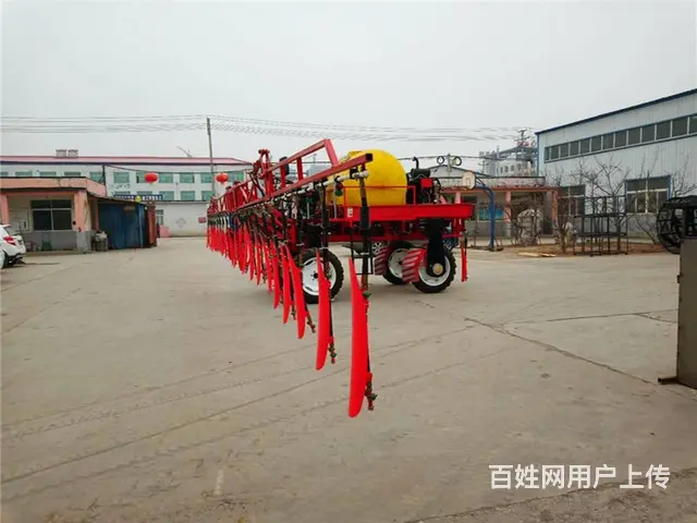 周口50马力3吨药箱四轮喷药机 带吊喷的打药车 - 图片 3