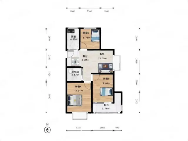 西湖三墩南北多层[1-7层]236.00万元精装修热卖 - 图片 11
