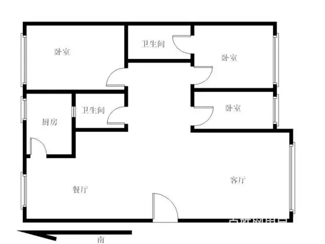 翠华新村南区 3室2厅99.8m?整租 - 图片 9