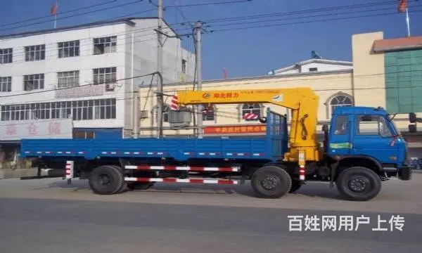 东风小三轴6-12吨随车吊价格 - 图片 3