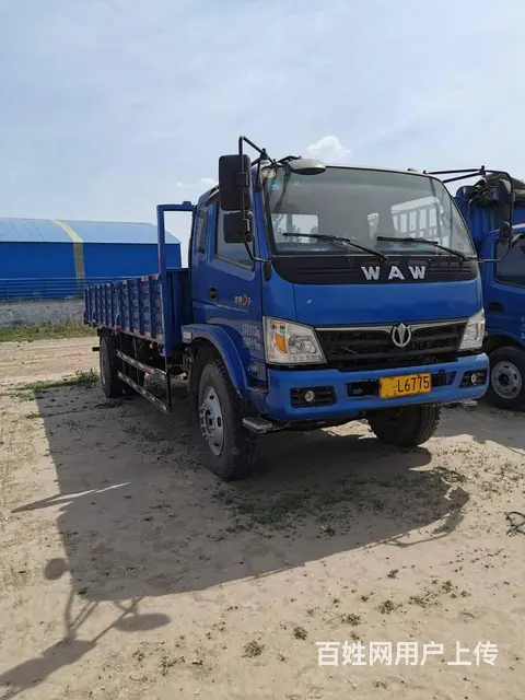 原版二手奥驰平板小货车  6.3米小黄牌 潍柴动力 - 图片 2