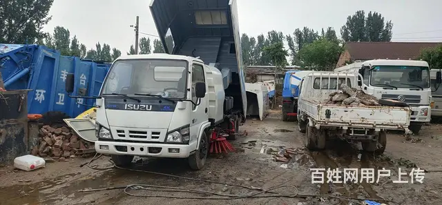 二手扫路车二手高压洗扫车多功能扫地车吸尘车配件 - 图片 9