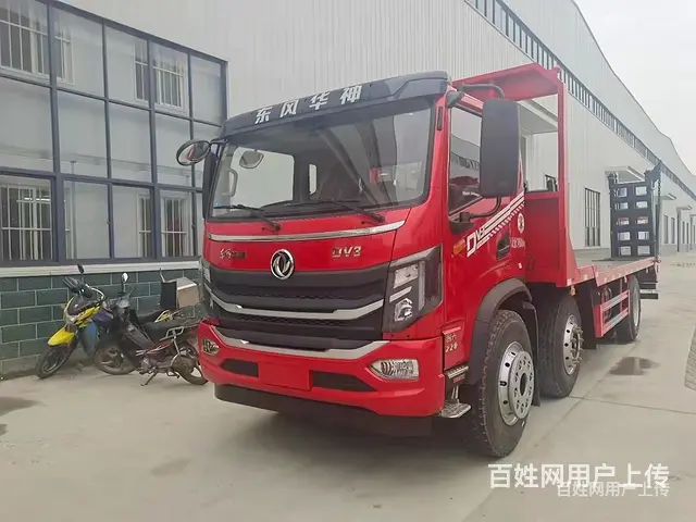 东风小三轴拉185挖机挖机拖车 挖机板车 承载能力强 - 图片 4