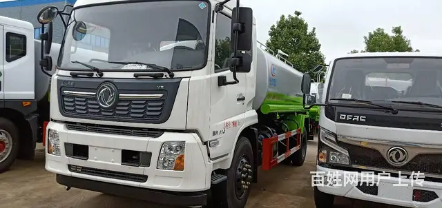 国六东风天锦12方14方洒水车 矿区环卫抑尘车价格 - 图片 3