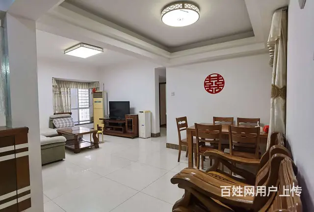 九洲时代电梯精装3房2厅出租，租价3300，近关口 - 图片 2
