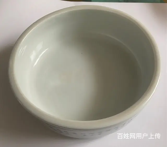 景德镇70、80年代出品的青花瓷彩瓷水仙、吸水石盆 - 图片 5