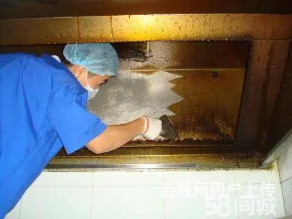 昆山市花桥油烟管道清洗，饭店酒店单位食堂油烟机清洗 - 图片 2