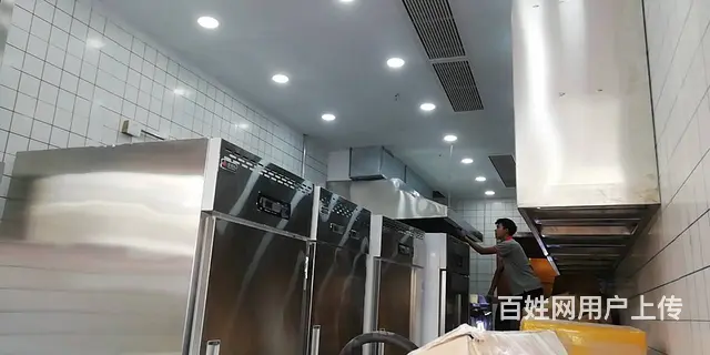 横琴环保油烟净化器安装饭店厨房抽油烟机油烟管道制作 - 图片 2