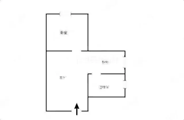 胜利三路 妇幼保健院 1室 整租 55平 家具齐全 - 图片 9