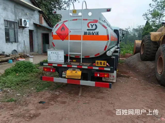 二手东风8吨油罐车加油车2022年9月重庆牌 - 图片 2