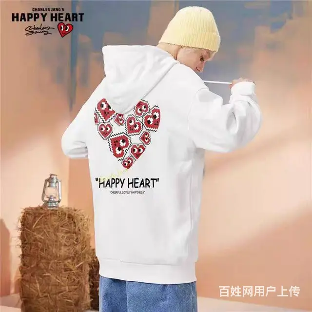 查尔斯爱心潮牌卫衣尾货批发 - 图片 4