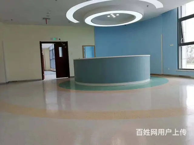 泰州市新中医院同质透心地板铺设案例 - 图片 6