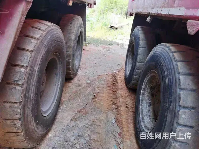 国五后八轮自卸350马力5米8货厢红岩杰狮 - 图片 4