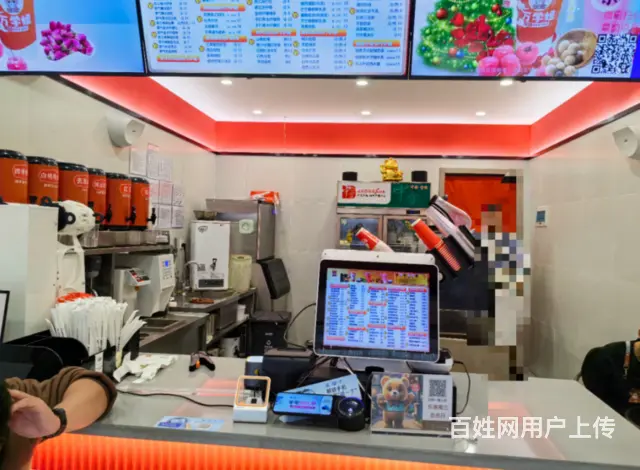 （51旺铺推荐）大英路55平品牌奶茶店转让 - 图片 4