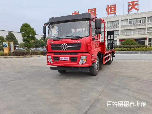 降价啦蓝牌平板车 单桥平板拖车 包上牌多少钱 - 图片 4