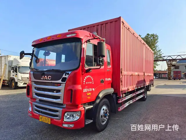 2017年6月国五7.8米江淮厢式带尾板 可租可售 - 图片 2