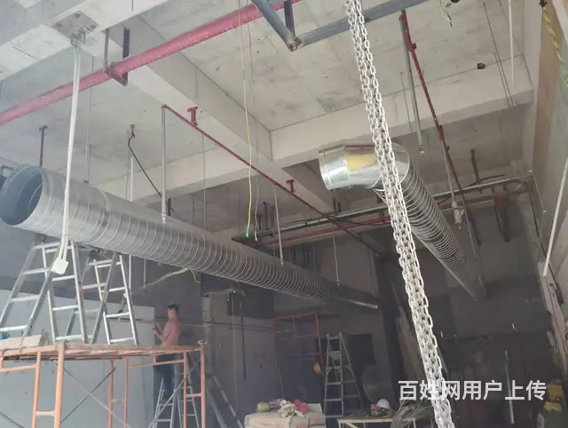 白云区油烟管道定制安装饭店排烟设备烧烤抽油烟机安装 - 图片 2