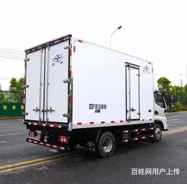 虹宇厂家直销江淮油电混动4.2米蓝牌冷藏运输车 - 图片 9