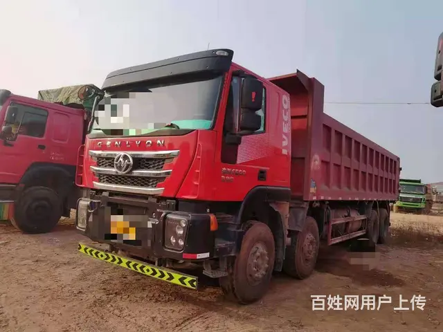 国五杰狮前四后八自卸车 390马力 8米6货箱 - 图片 3