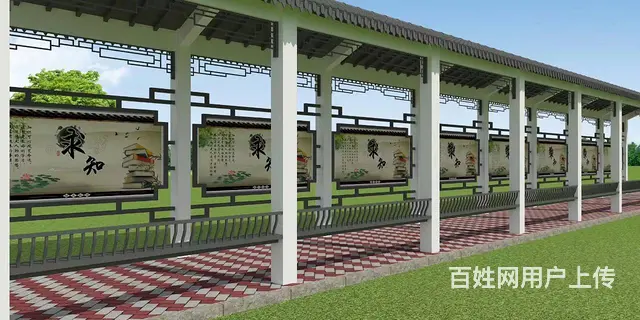 云龙宣传栏厂家专业生产公交站台垃圾分类厅导视牌 - 图片 2