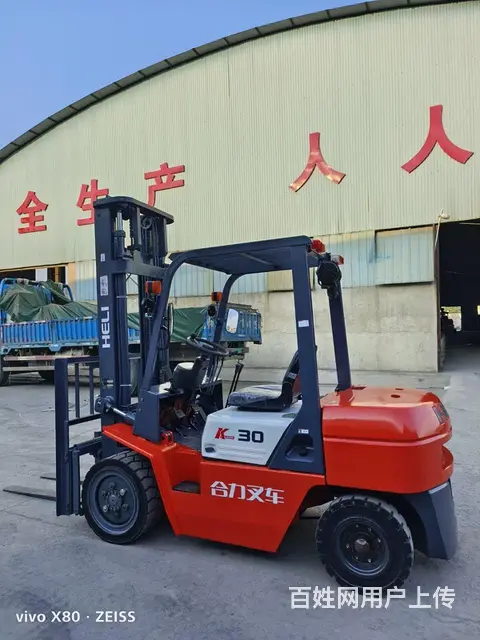 转让合力3吨柴油叉车，国三500小时二手叉车便宜出 - 图片 1